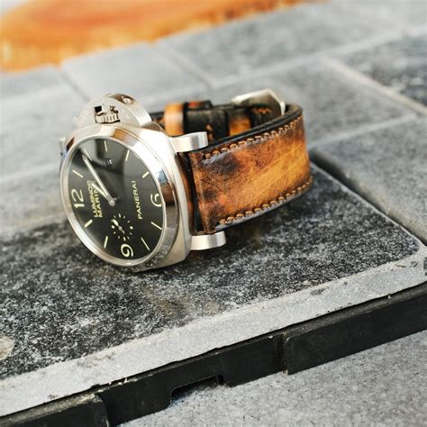 aftermarket panerai leather straps|panerai leather strap for sale.